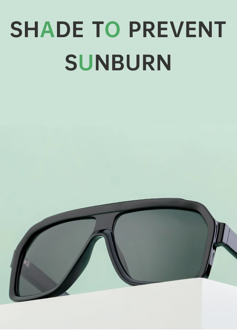 Übergroße quadratische Sonnenbrille für Herren und Damen, großer Rahmen, 2025 Luxusmarke, Vintage-Schutzbrille für Männer, Outdoor-Fahrbrille, UV400 – Detail 3