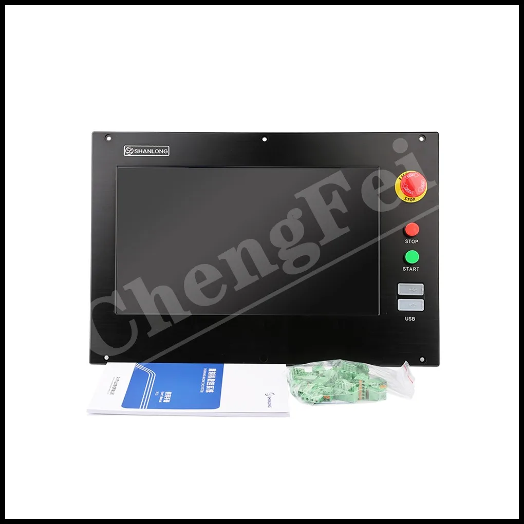 ماكينة التحكم والتفريز ذات 3 محاور تعمل بالتحكم العددي بواسطة الحاسوب ماركة شانلونغ L1000 V4 ATC ماكينة تحكم الحركة Ci1030 بواجهة USB