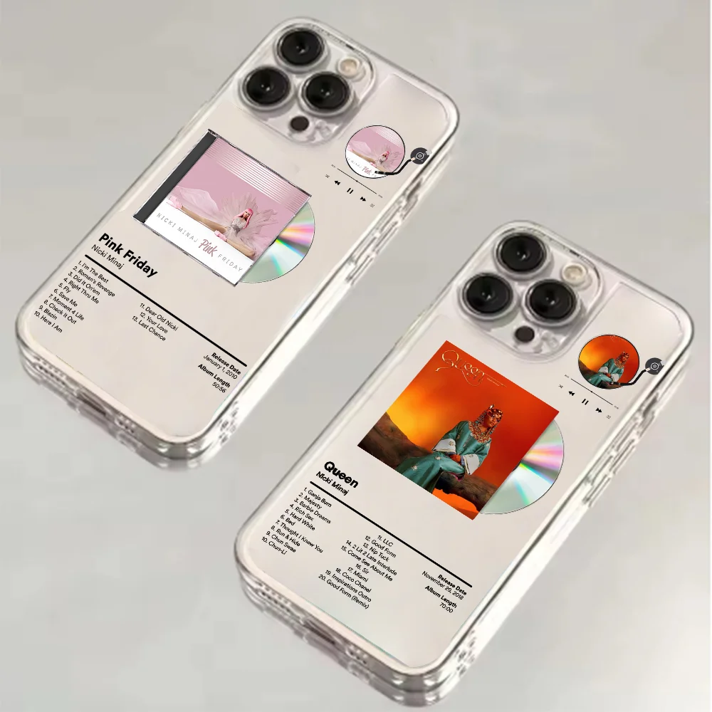 

Tobago Rapper N-nicki Minaj Phone Case FUNDA For Samsung Galaxy S25 Ultra S24 FE S23 S22 Plus Clear Shockproof Soft Bumper