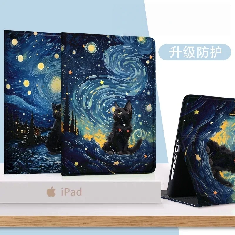 

Funda For Redmi Pad SE 8.7" Case HD Cartoon-Print Book Flip Tablet Cases For Redmi Pad SE 11 Cover For Xiaomi POCO Pad Pro 12.1"