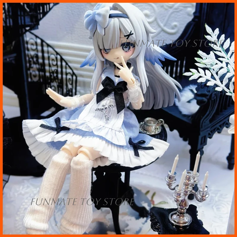 

Authentic Meki 1/8 Bjd Final Blessing Series Blind Box Anime Action Figure Desktop Ornament Collectible Trendy Birthday Gift