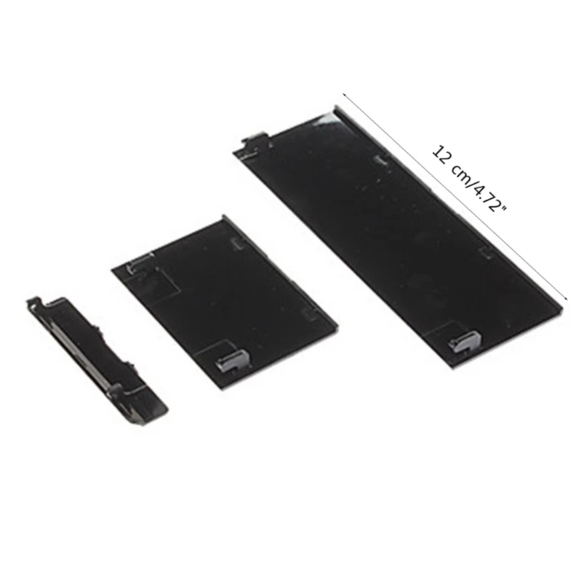 غطاء فتحة باب بطاقة الذاكرة لوحدة التحكم وي ، غطاء بديل ، أبيض وأسود ، 3 أجزاء ، اكسسوارات دروبشيب ، 3 قطع