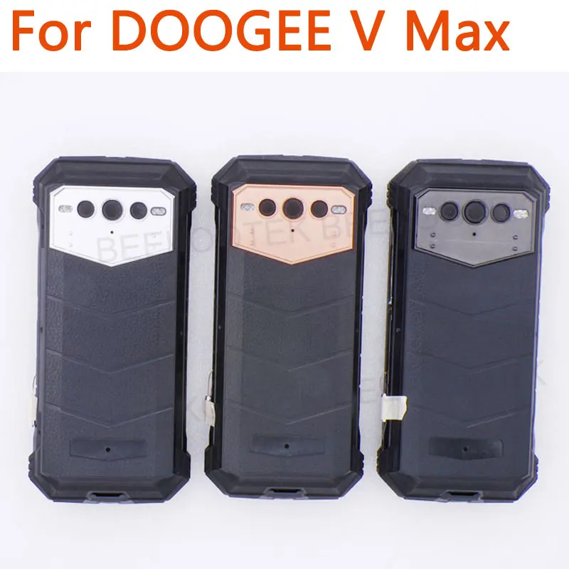 Nueva Cubierta Trasera Original para Batería DOOGEE V Max, Receptor de Huellas Dactilares, Botón Lateral de Encendido y Volumen, Cable Flexible FPC para DOOGEE V Max