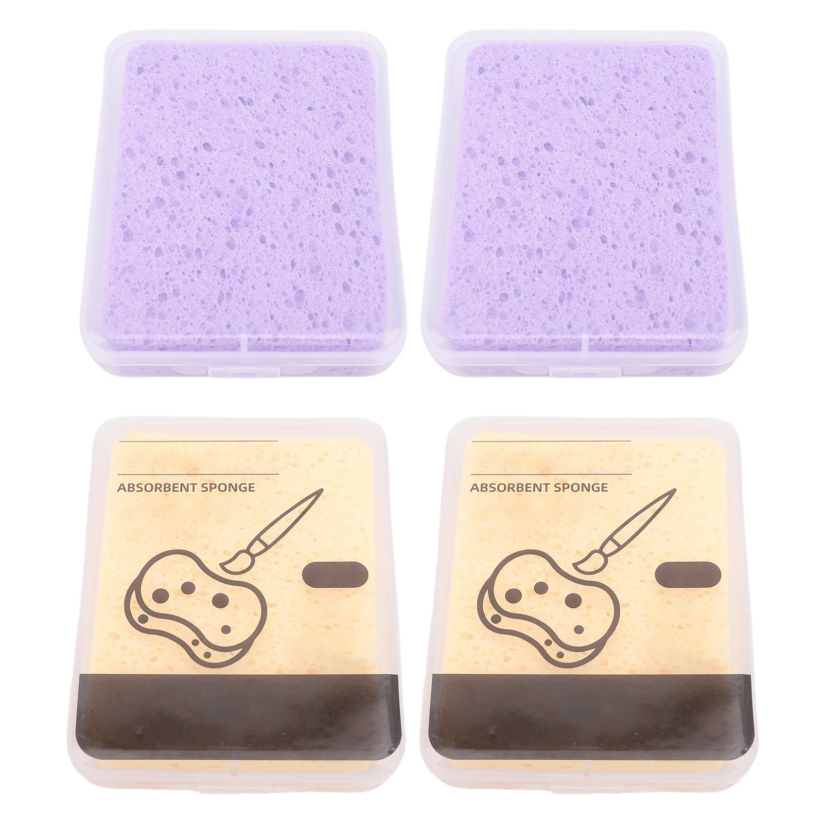 

Painting Sponge Rectangle Odorless Paint Sponge Set Absorbent Multifunctional for Home Decor Projects