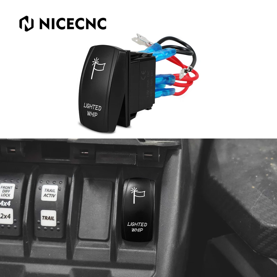 LED Lights Switch ATV UTV For CAN AM MAVERICK X3 Polaris RZR XP