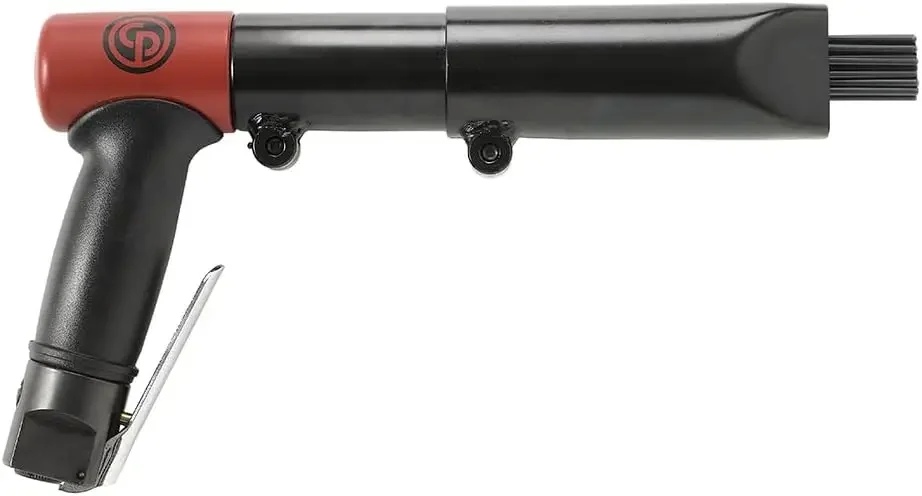 Pneumatic CP7125 Pistol Grip Needle Scaler, Red