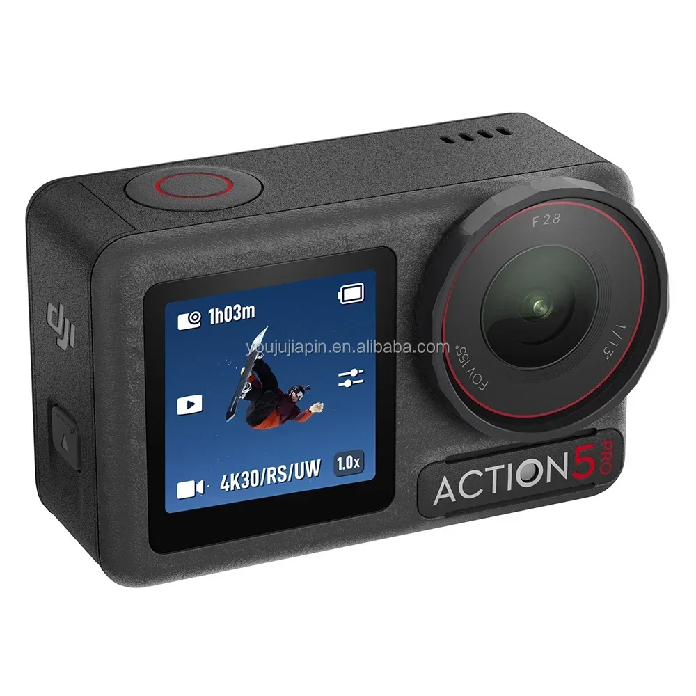 D JI Osmo Action 5 Pro Action Cam era Dual OLED High-Brightness Touchscreens 4K/60fps HDR 47GB Built-in Storage Sports C amera