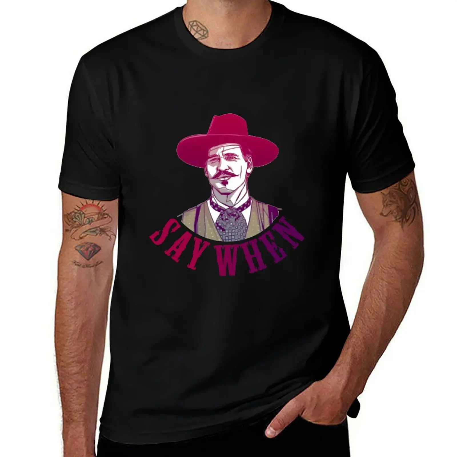 

shirts man - Huckleberry tshirt Say for designer t Retro cotton When graphic Your shirts I'm t 100% T-Shirt Vintage