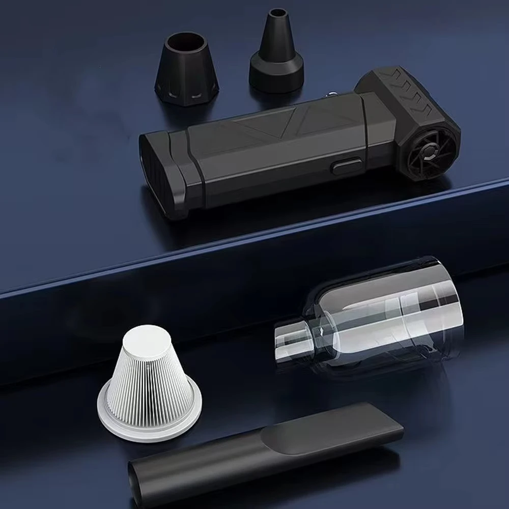 260000 دورة في الدقيقة توربو مروحة منفاخ نفاث فراغ تهب/شفط قابلة للشحن منفاخ هواء قوي 8000 مللي أمبير منفضة هواء مضغوط مروحة عنيفة #6