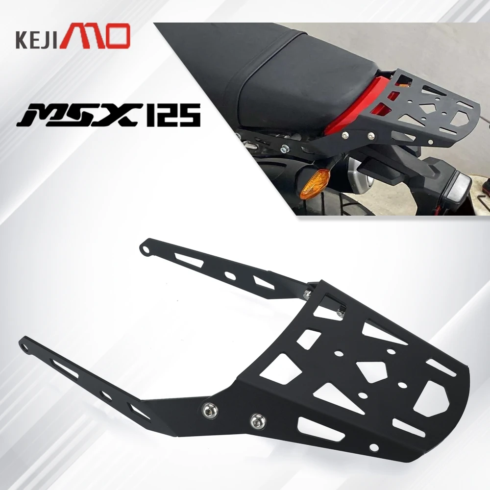 

For Honda Grom 125 MSX125 2021 2022 2023 2024 MSX 125 Motorcycle Rear Luggage Rack Holder Rear Seat Luggage Rack Support Shelf