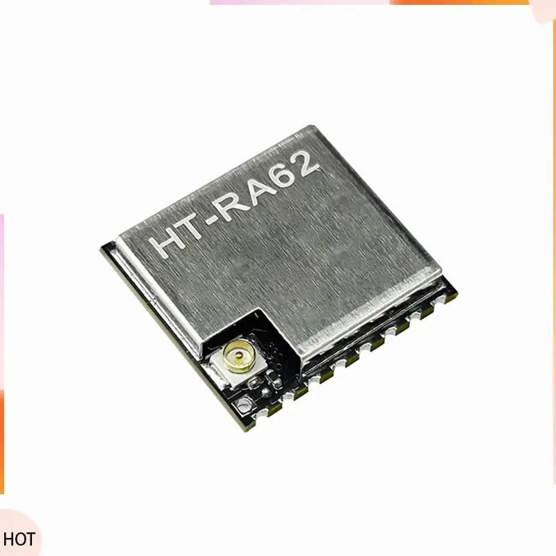 

Новости 6X HT-RA62 Модуль серии Lora SX1262 Вторичная разработка поддерживает протокол Lorawan 868-915 МГц