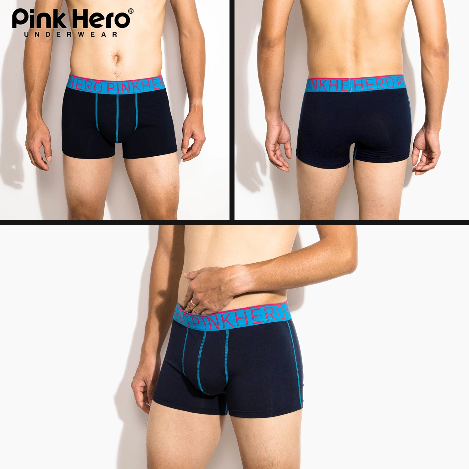 PINKHERO 260# Underwear For Men,Including Cotton Boxer Briefs And Comfortable Male Underpants And Men\'s Panties,Calzoncillos