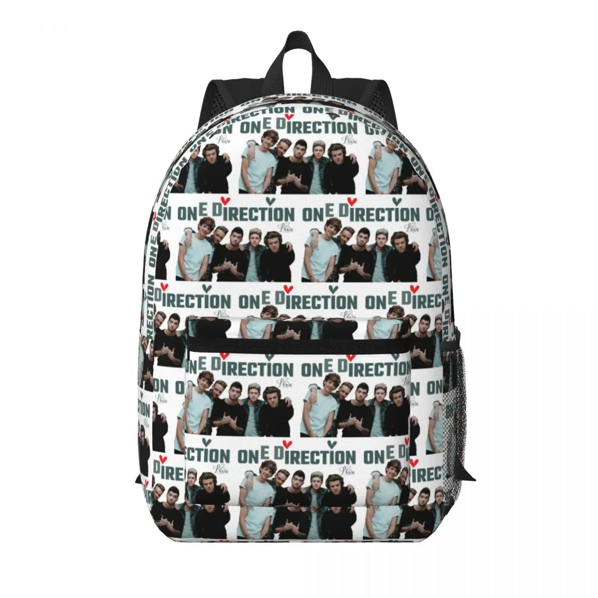 One DIrection Love Student Backpack School Bag Hiking Travel Daypack for Boys Girls Bookbag Shoulder Bags