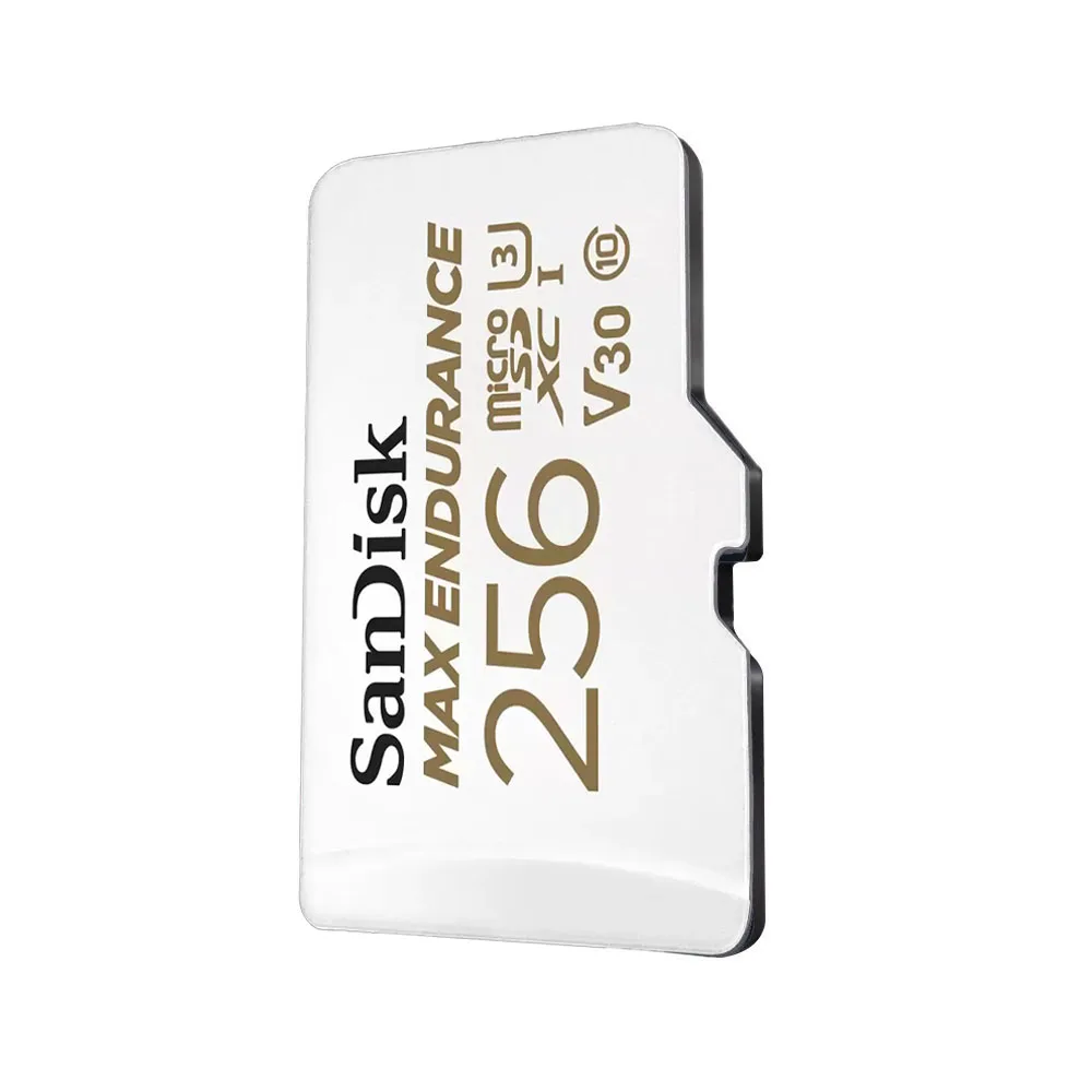 SanDisk MAX ENDURANCE carte microSD 32GB 64GB 128GB 256GB carte mémoire U3 4K Full HD pour enregistreurs de conduite et caméra de surveillance