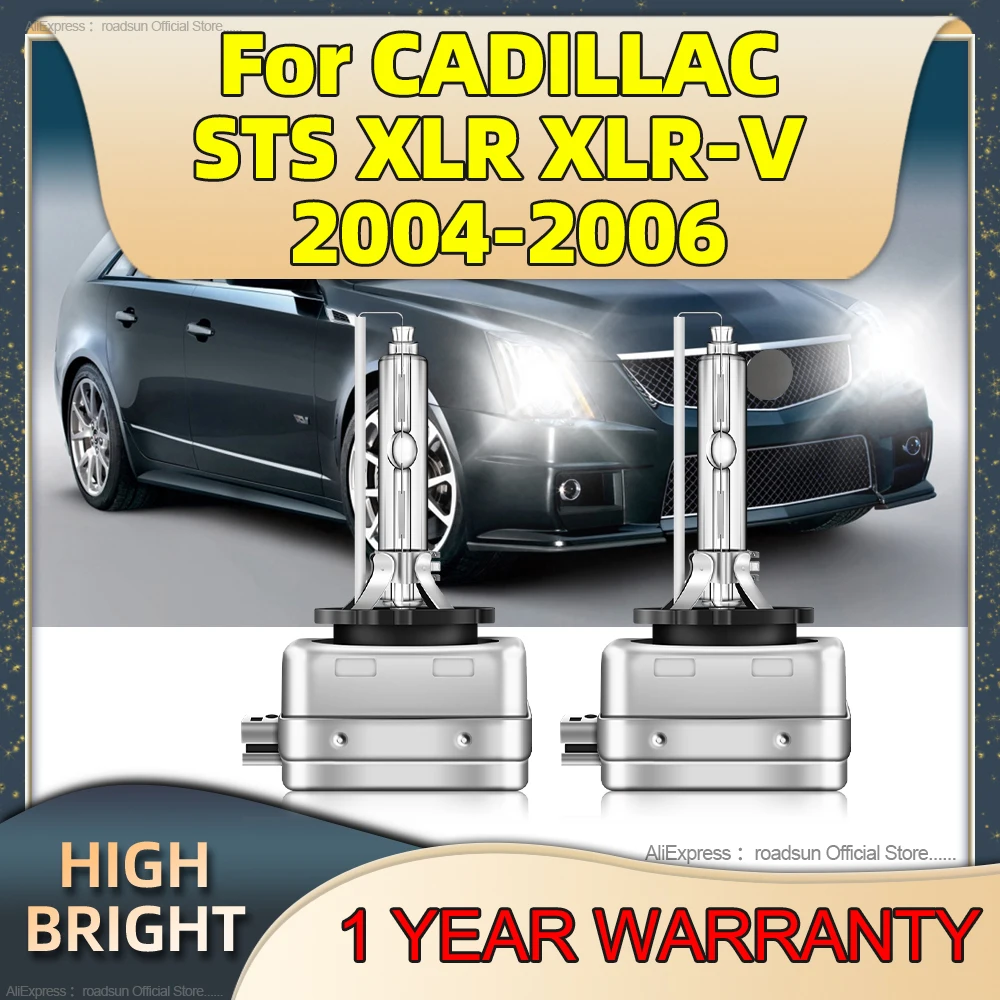 2 шт., автомобильные ксеноновые лампы 35 Вт, 6000 К, 2004 лм