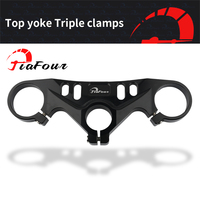 Fit For Panigale V4 V4S 2018-2022 Aluminum Motorcycle Accessories Front Fork Lowering Triple Tree Top yoke Triple clamps