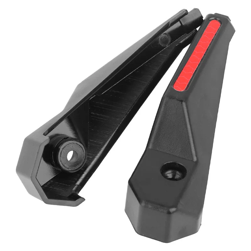 Left and Right Rear Fork Covers for GOTRAX Electric with Reflective Trim to Improve Visibility During Evening Use
