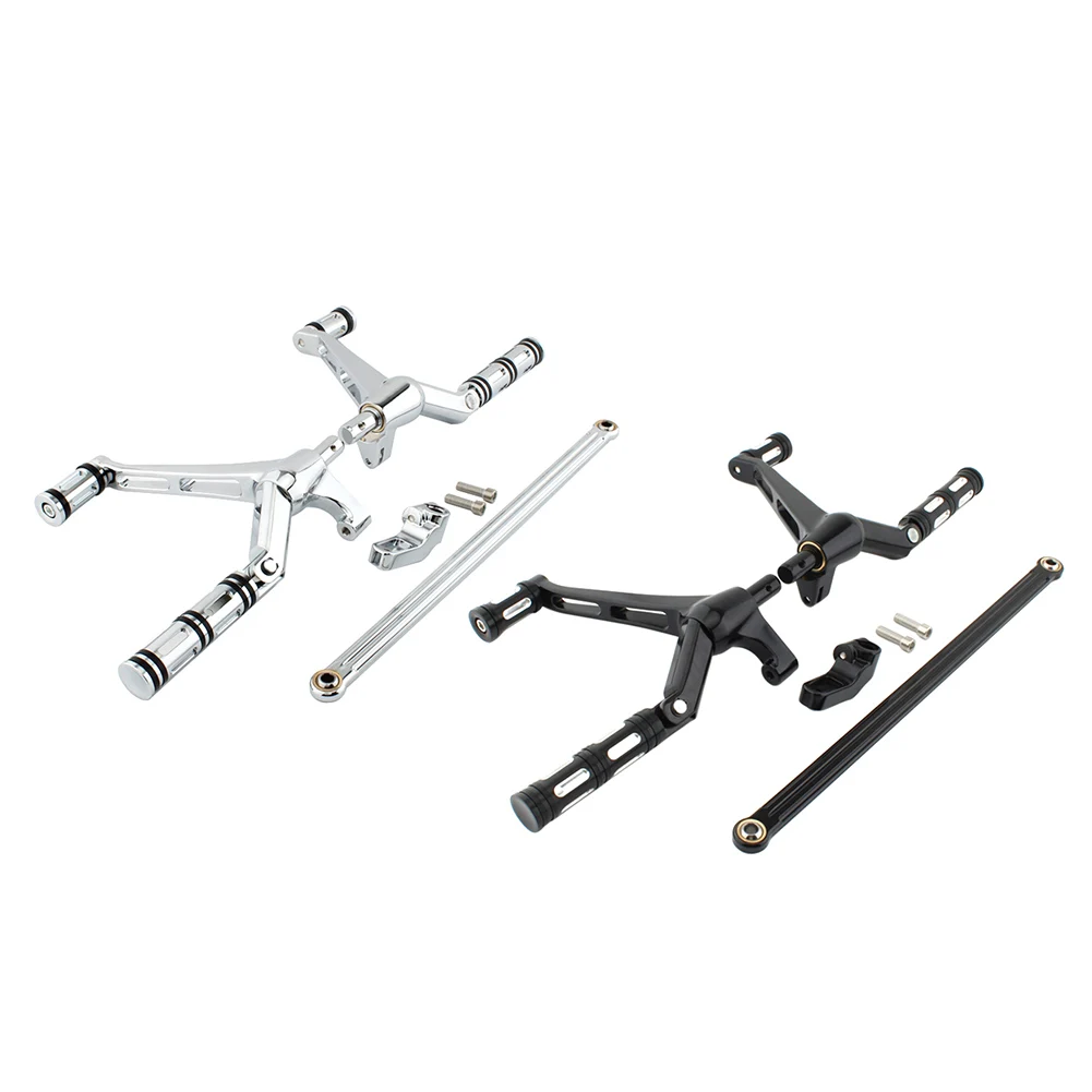 Motorcycle Forward Controls Complete Kit Pegs Levers Linkages FOR Harley V-Rod Muscle Night Rod VRSC Special 2007-2017