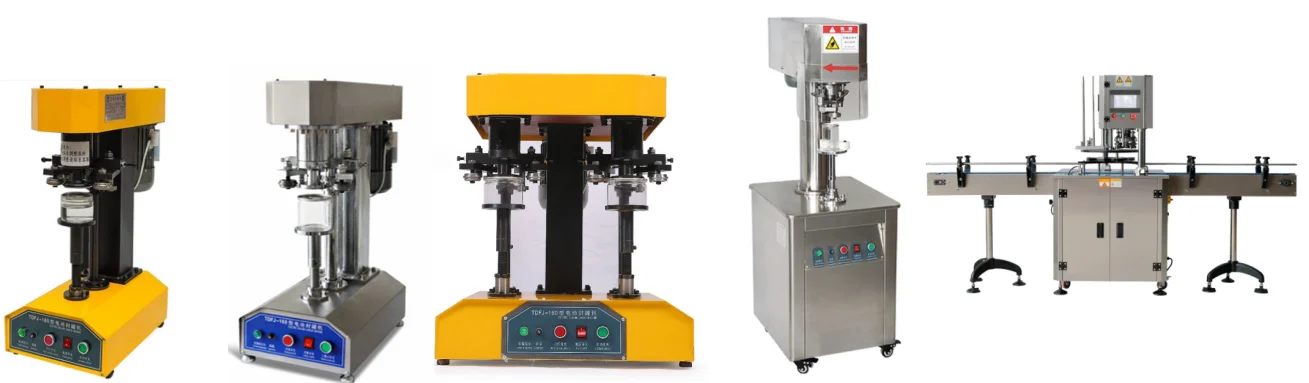 Semi Automatic Tin Soft Drink CANS Capping Sealing Machine Tin Can Seamer Can Closing Machine