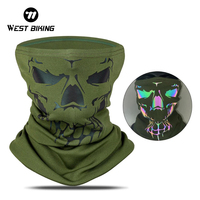 WEST BIKING Winter Warm Cycling Scarf 3D Reflective Half Face Cover Men Women Bicycle Bandana Outdoor Windproof  Sports Headwear