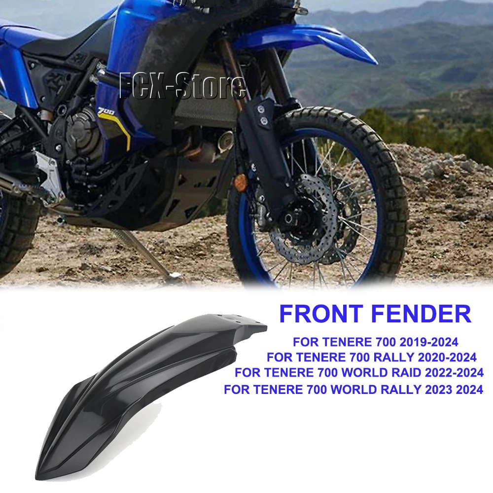 

For Yamaha Tenere700 T7 Tenere 700 World Rally TENERE 700 World Raid New Motocross Accessories High&Low Front Fender Mudguard