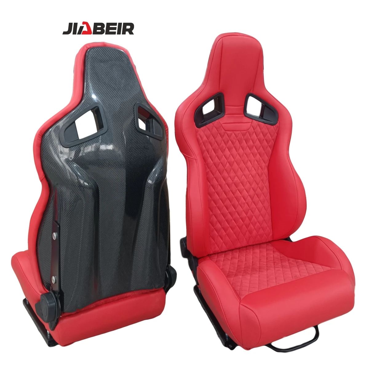 

Универсальное спортивное гоночное сиденье JIABEIR 1039R с регулировкой наклона и карбоновым покрытием