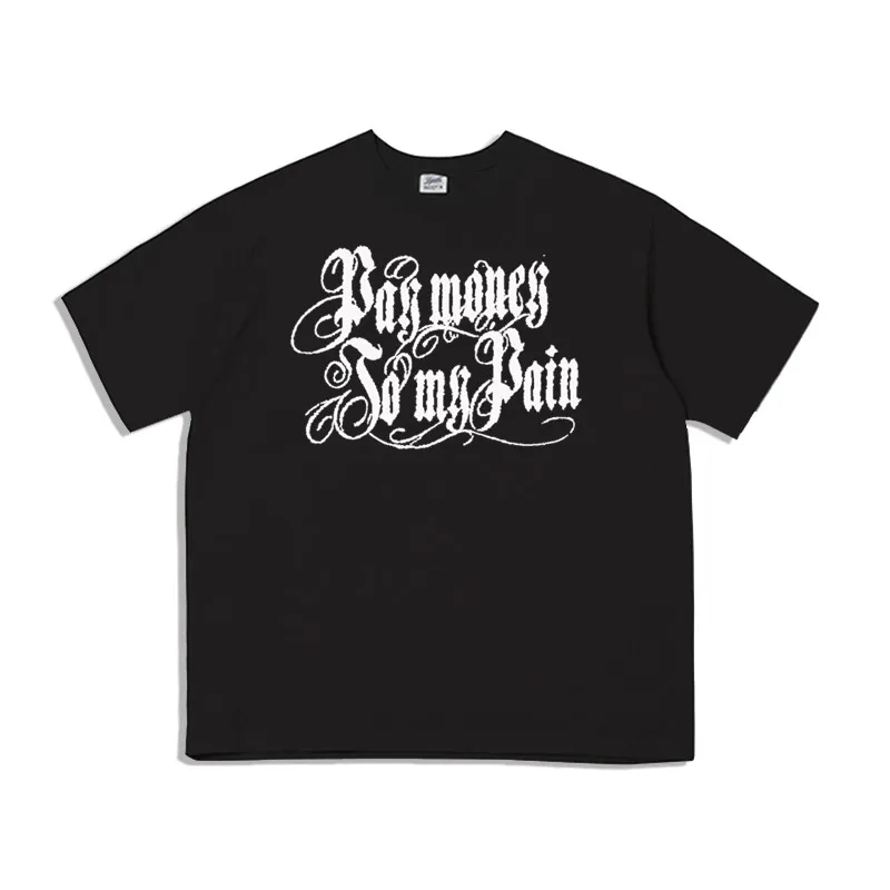 

Alternative Rock Metal PTP Band Pay Money To My Pain Printed T-shirt Short-sleeved High-quality Luxury Brand Ins