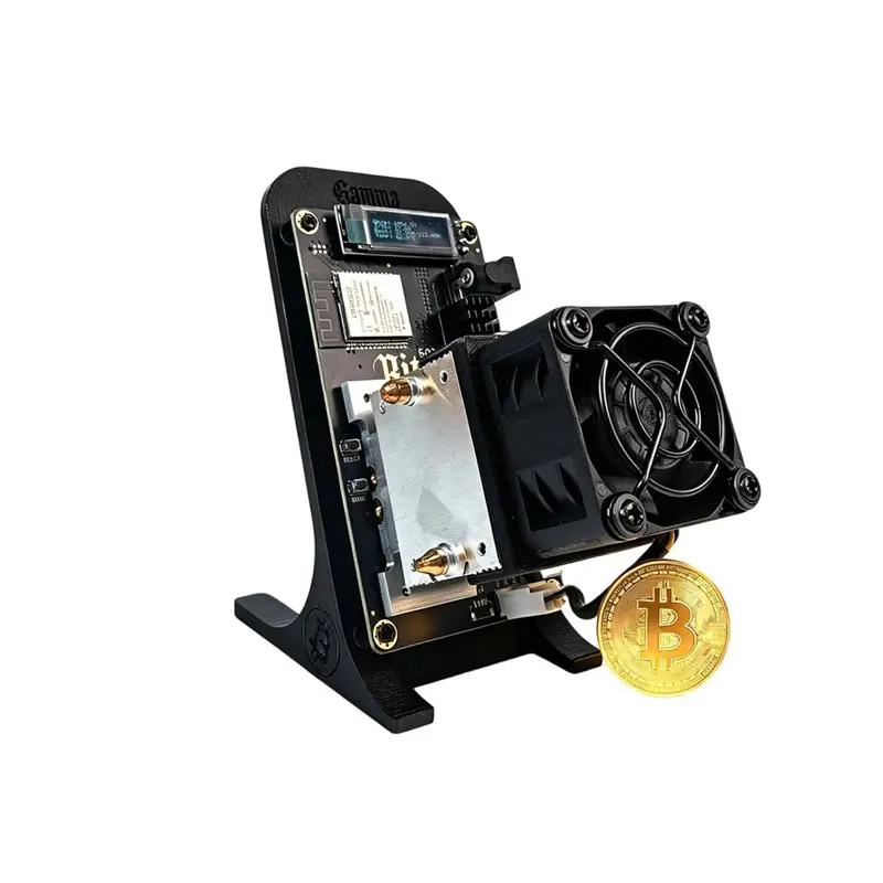 ABOK-BM1370 Chip Gamma 602 Bitcoin Solo Mining Machine 1.5-1.8TH/S Open Source Lottery Litecoin Miner Includes One Antminer EU P