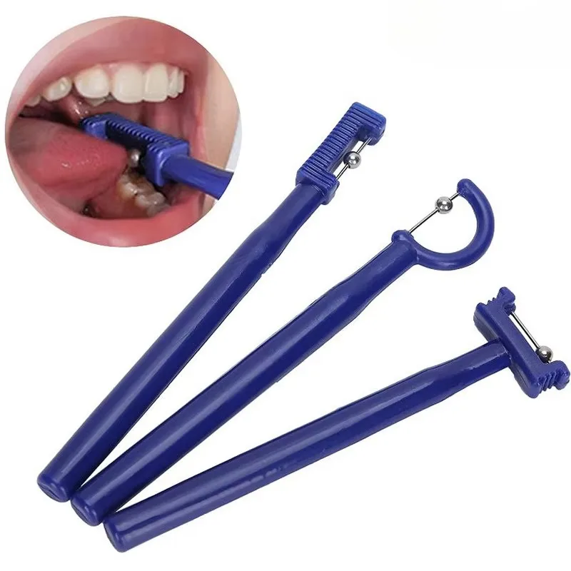 3 Children's Speech Rehabilitation Trainers Tongue Tip Oral Care Muscle Strength Training Autism Talk Tools