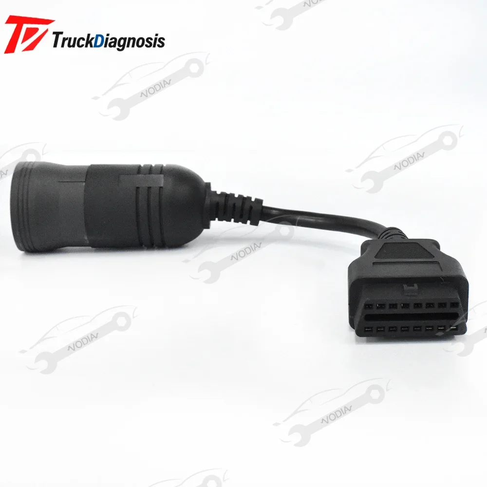 for 88890302 9 Pin Truck Vehicle Diagnostic Tool Cable for Volvo Vocom 88890300