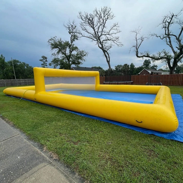 Outdoor Inflatable Sports Games field court water inflatable volleyball