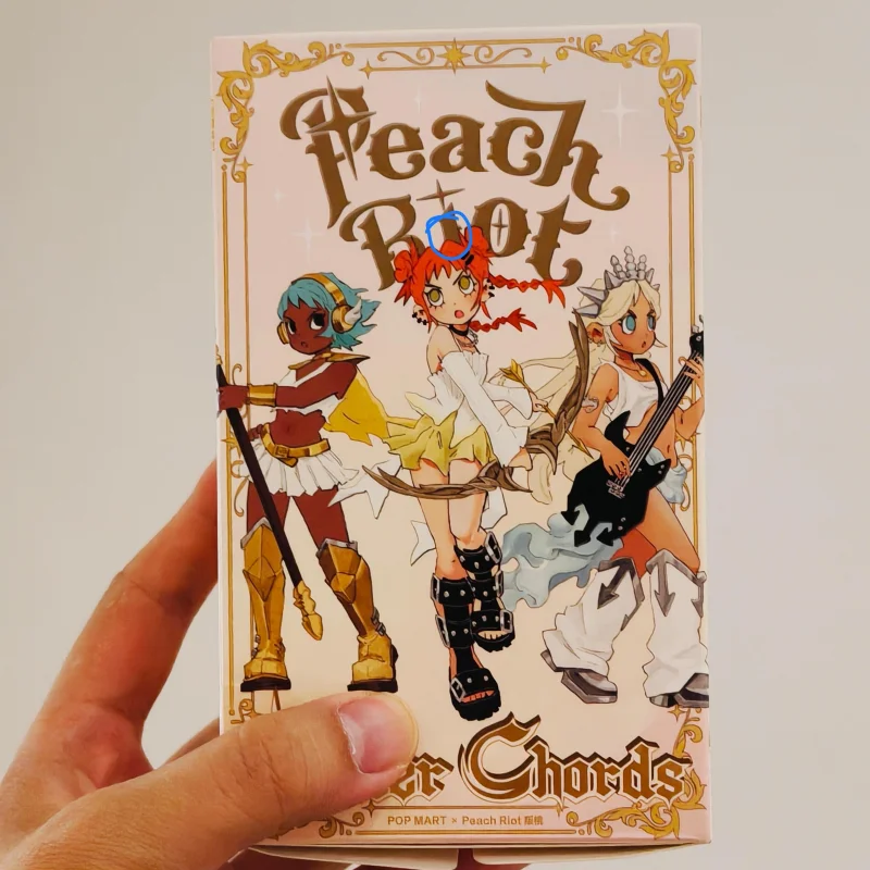 Genuine In Stock Popmart Peachriot Broken Chord Series Figurines Blind Box Trendy And Cool Desktop Decorate Models Surprise Gift