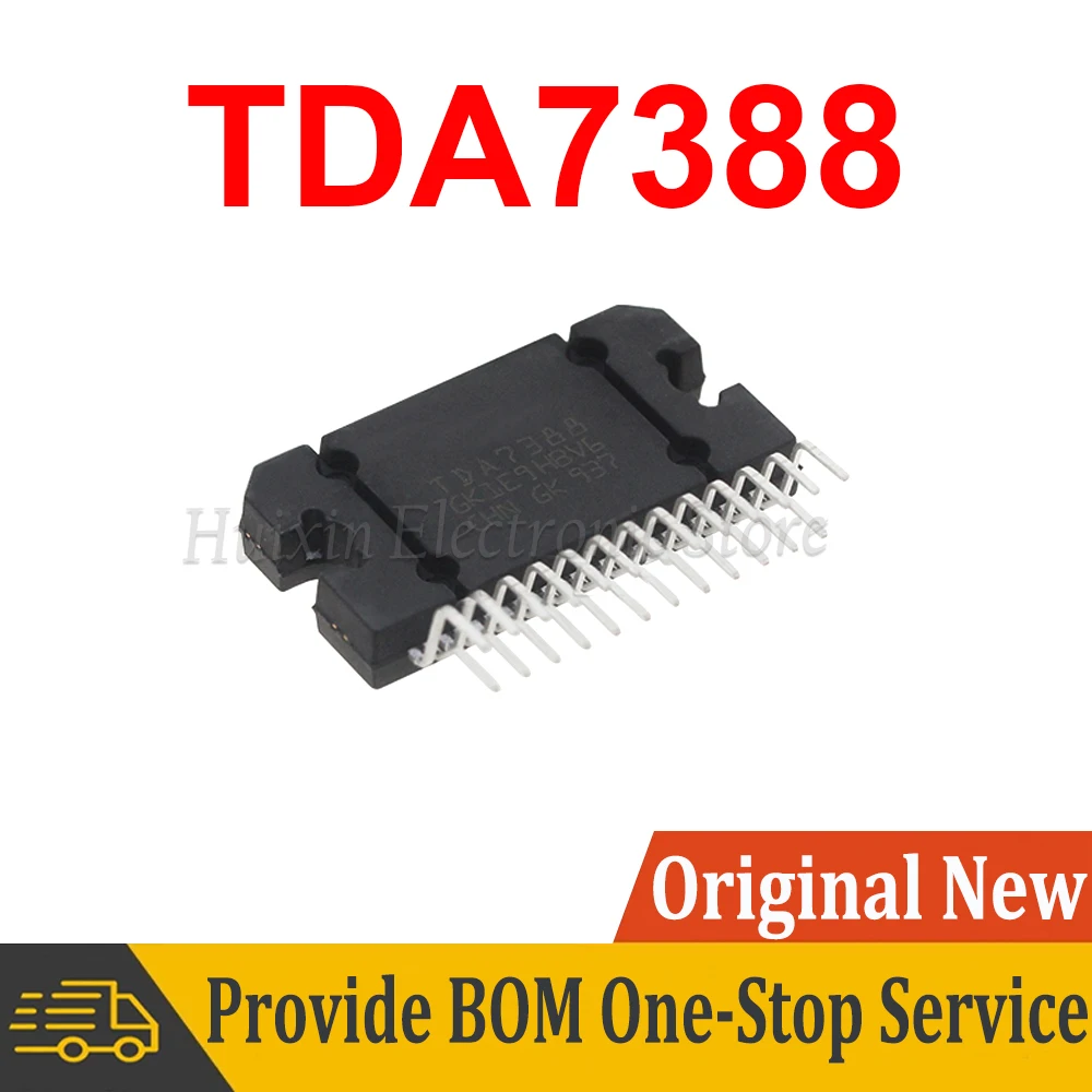 TDA7388 ZIP25 TDA7388A ZIP 7388A ZIP-25 42W quad bridge car radio amplifier IC new original