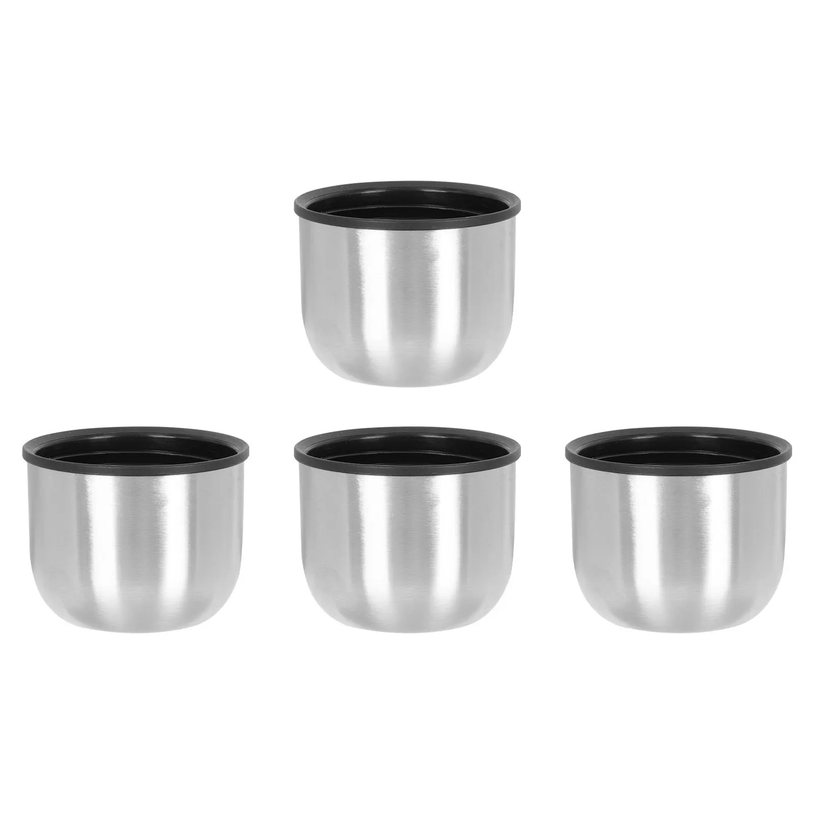 4 قطعة أغطية الزجاجات المعزولة المواد عالية الجودة نظيفة بسيطة شطف هدية أصدقاء فراغ كوب الأغطية كوب الحفاظ على الحرارة يغطي #5