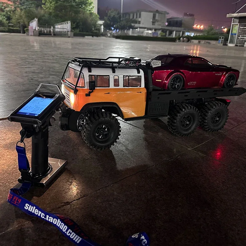 CROSSRC 1/10 6*6 EMO JT6 RTR Differentieel Twee-Speed Cross Laag Zwaartepunt Klimmen Auto Apv Model Speelgoed