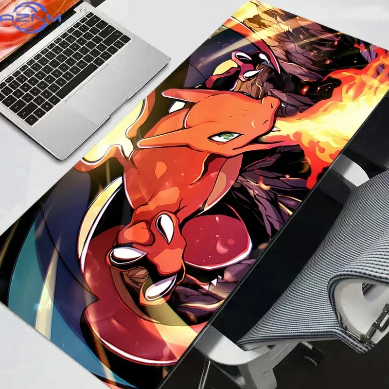 Pokemon Pikachu Gengar Mouse Pad Anime Gamer Gaming Accessories Varmilo Keyboard PC Computer rug Desk Mat XXL Carpet Mousepad