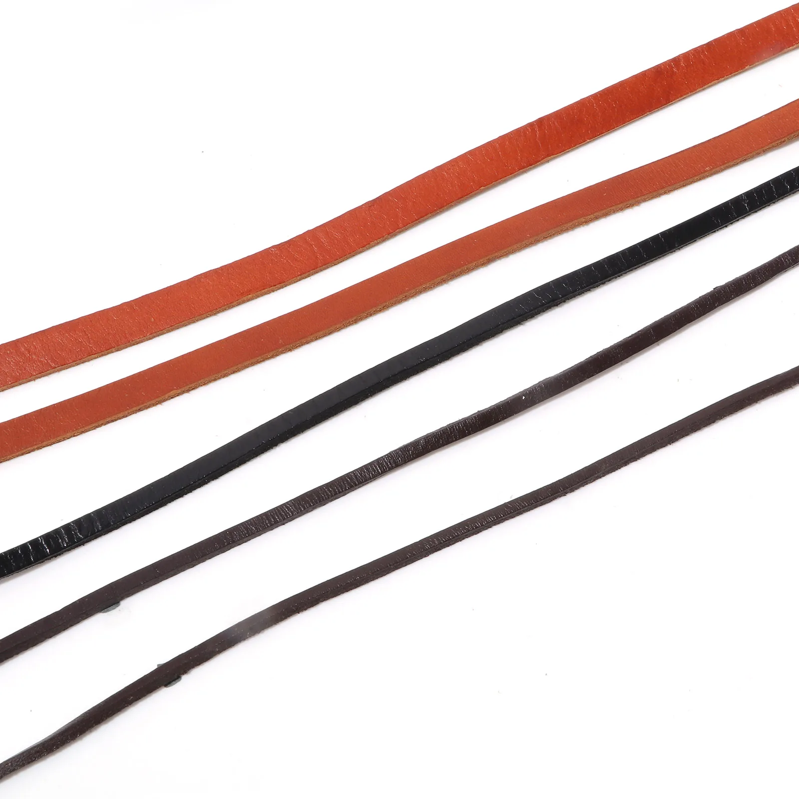 Corde de bijoux en cuir de vache, 100cm, 1 pièce, pour bricolage, Bracelet pour hommes et femmes