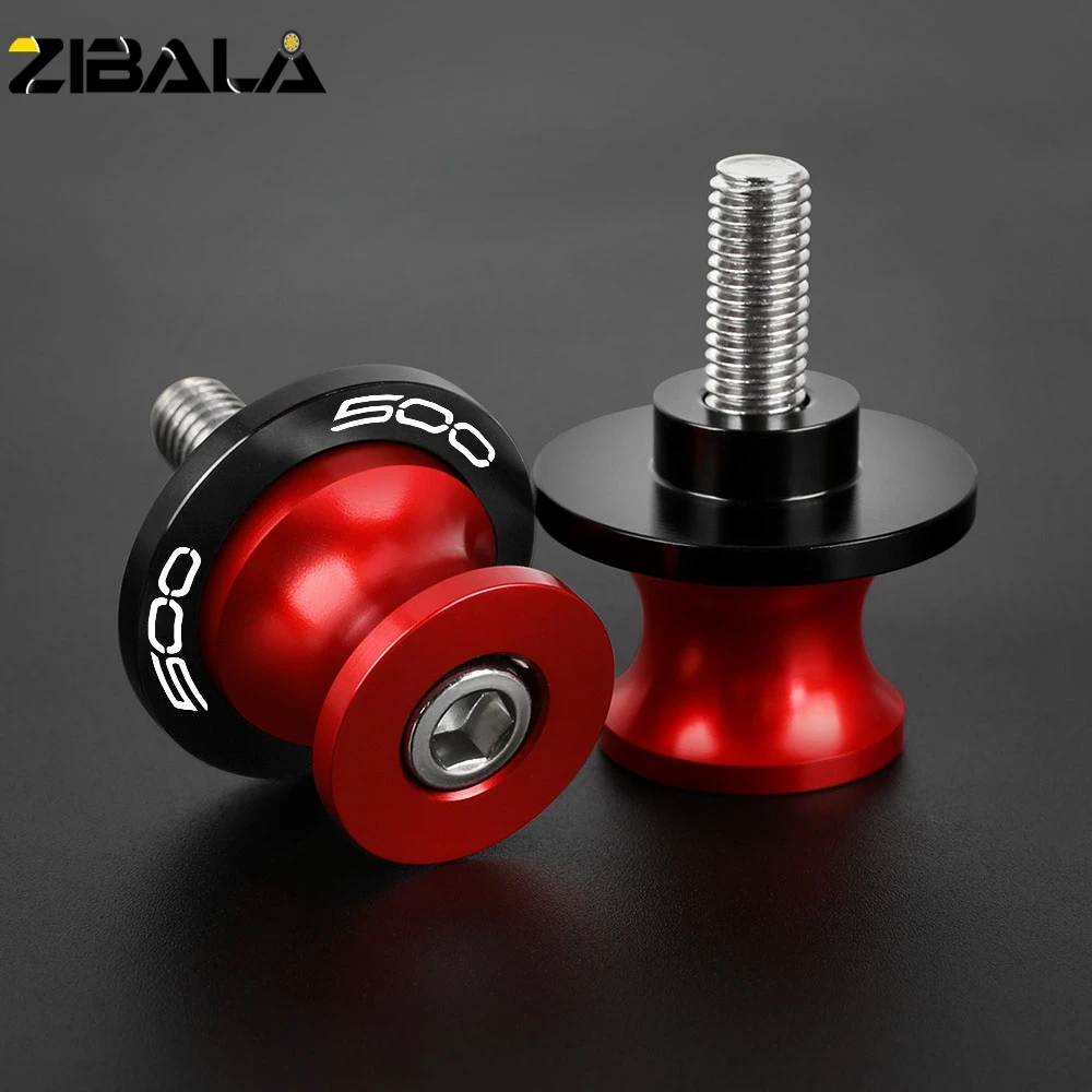 

For Kawasaki Z500 Ninja 500 Z 500SE 2024-2022 2021 2020 2019 2018 Motorcycle Accessories 8MM Swingarm Spools Stand Screws Slider