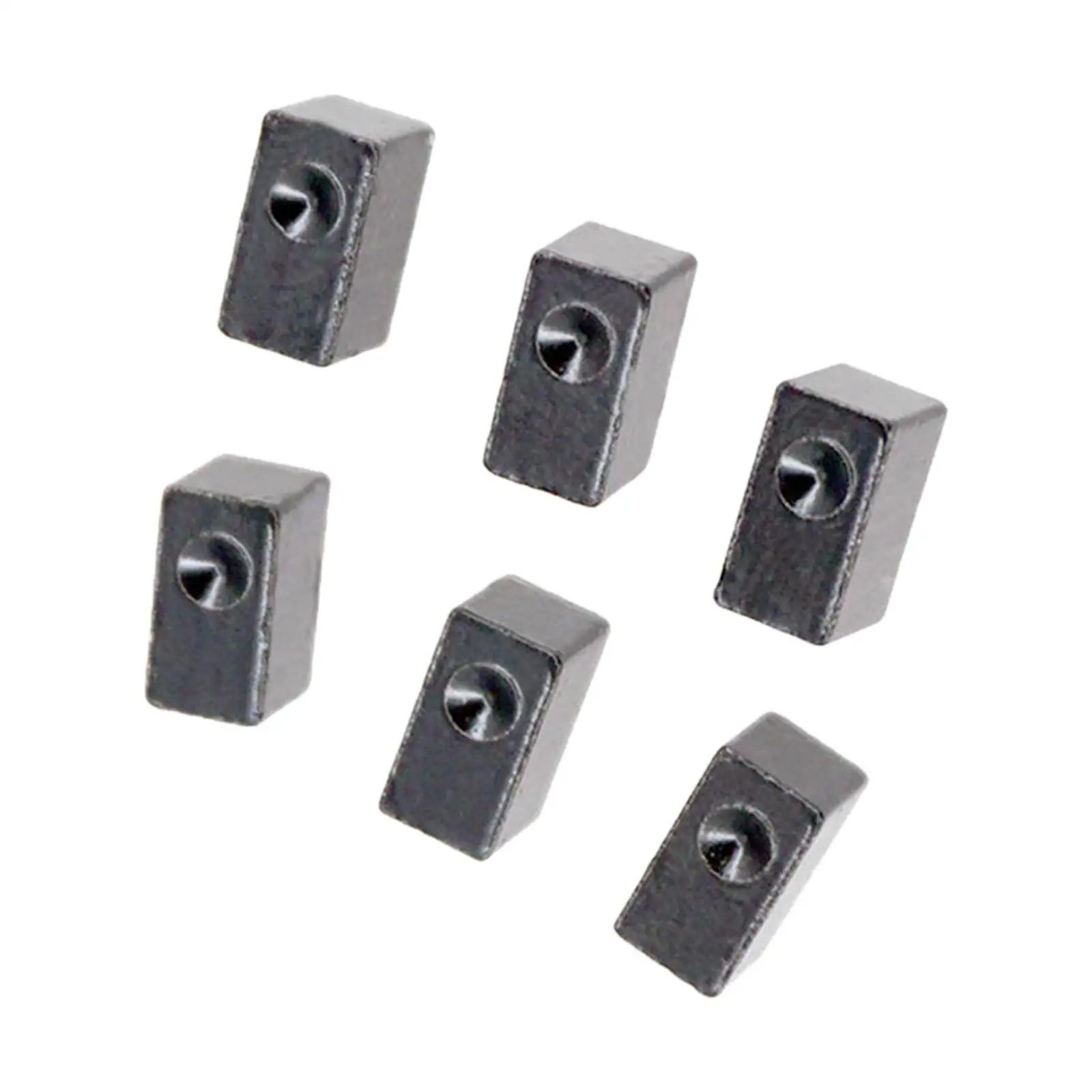 6x abrazadera de guitarra bloque de cuerda conveniente guitarra eléctrica puente trémolo sillín bloqueo de cuerda bloques de inserción para guitarra eléctrica