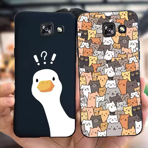 A5 2017 SM-A520F Case For Samsung Galaxy A5 2016 A510F Cute Cartoon Soft Silicone Protective Cover For Samsung A5 2017 A520 Capa