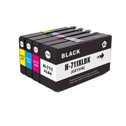 711XL Ink Cartridge Compatible for HP 711 hp711 Ink Cartridges for HP Designjet T120 T100 T520 T125 T130 T525 T530 Printer