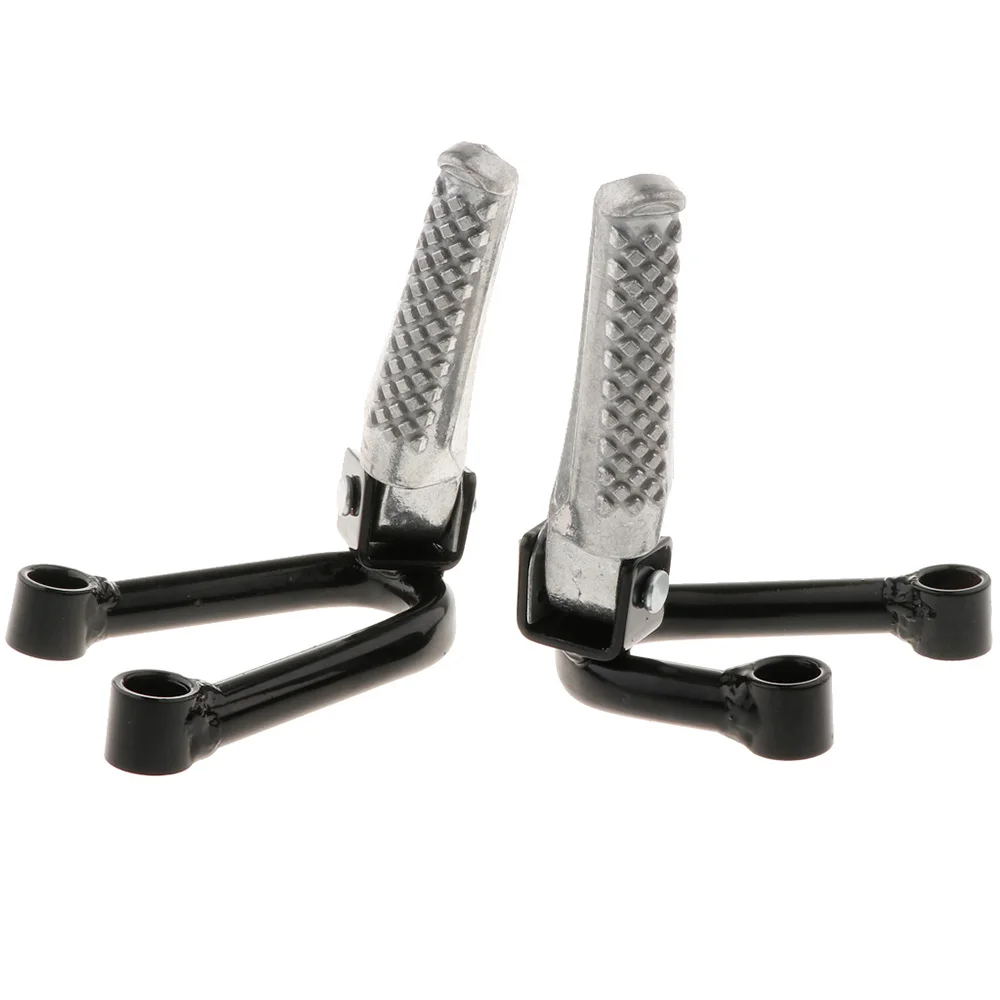 2pcs Motorcycle Footpegs Motorcycle Rear Passenger Foot Pegs Footrests Foot Pegs Rear Foot Rests For Cross-Country Motorcycle