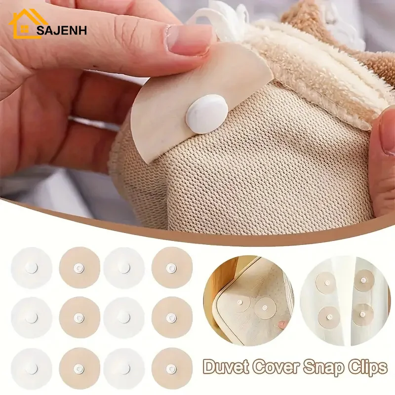 

4/6 пар легких держателей для одеял с защелкой, нескользящая угловая гвоздезабиватель для пододеяльников, простые в использовании, многофункциональные крепежные застежки