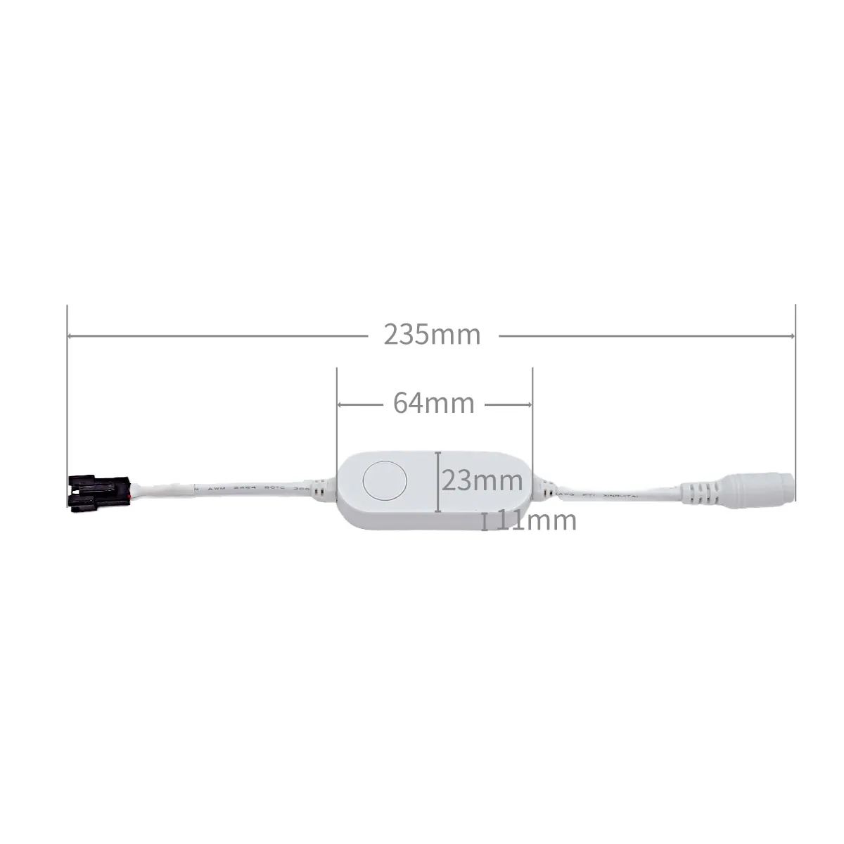 ESP8266 Mini WLED Controller RGB IC Digital Without Mic Sound Mode Dynamic WS2811 WS2812 WS2812b SK6812 WS2815