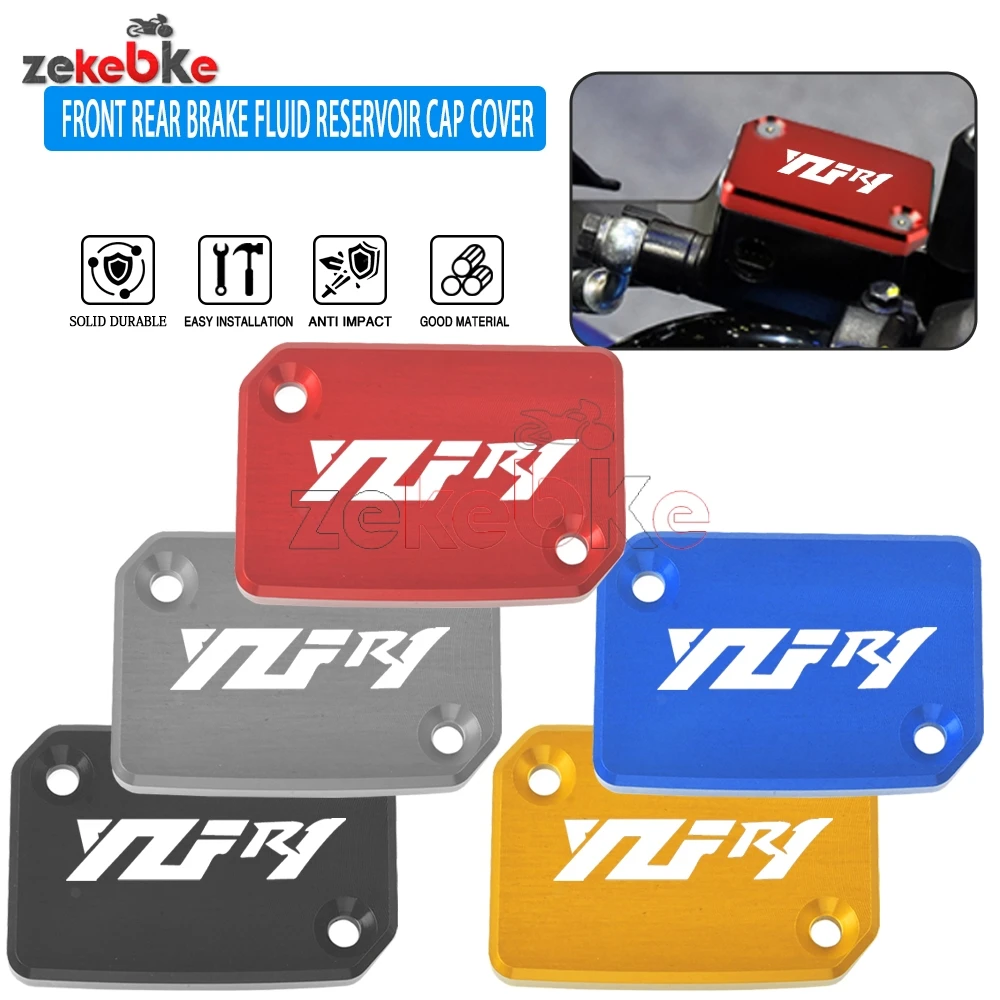 YZF-R125 YZF R125 YZFR125 2008-2011 For Yamaha YZF R15 V3 2017-2019-2020 Motorcycle Brake Fluid Fuel Reservoir Tank Cover Cap