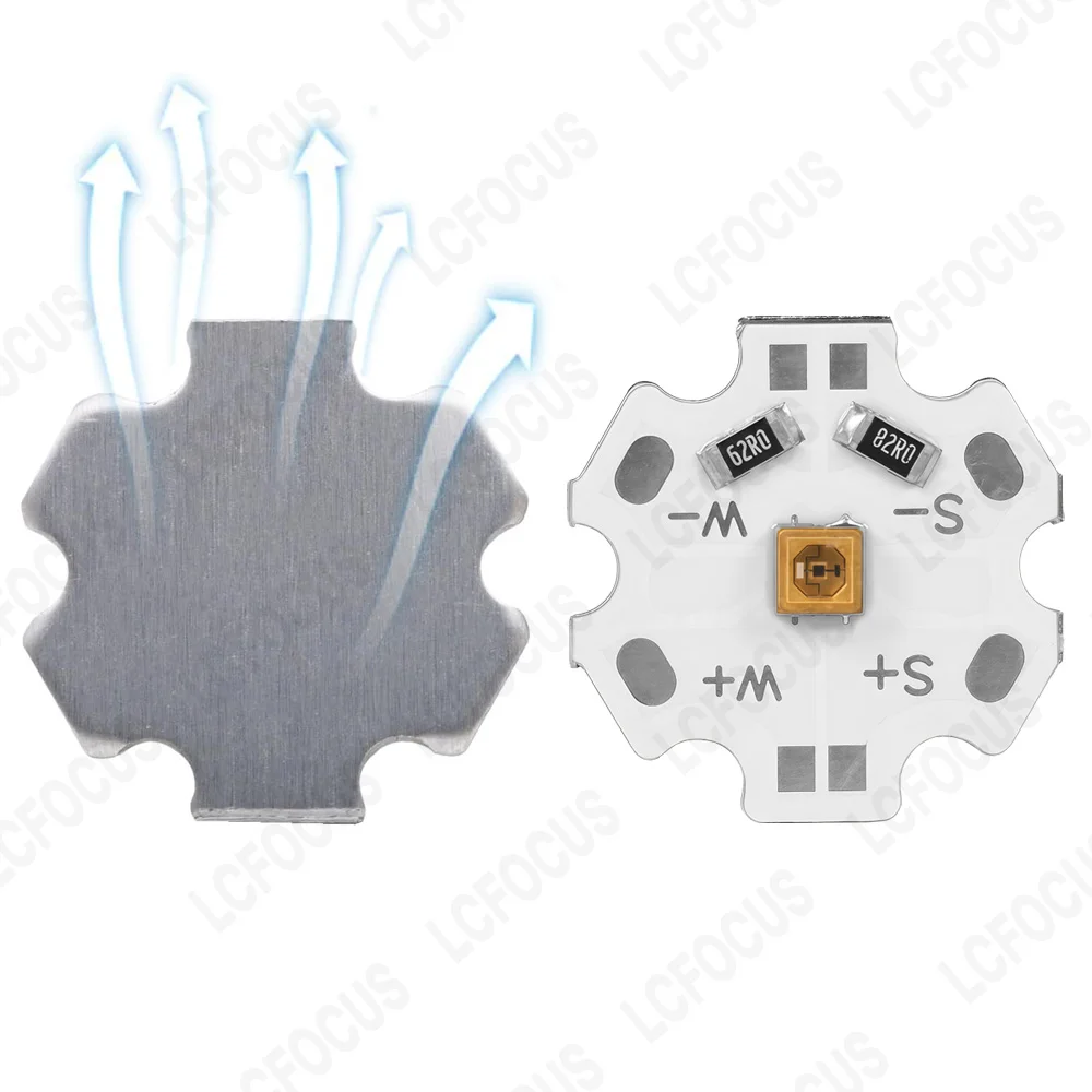 DC 12V 24V UVC 270nm 280nm UVB 300nm 305nm UVA 395nm LED Ultraviolet Lamps 3535 For Water Air Virus Sterilization Light Beads