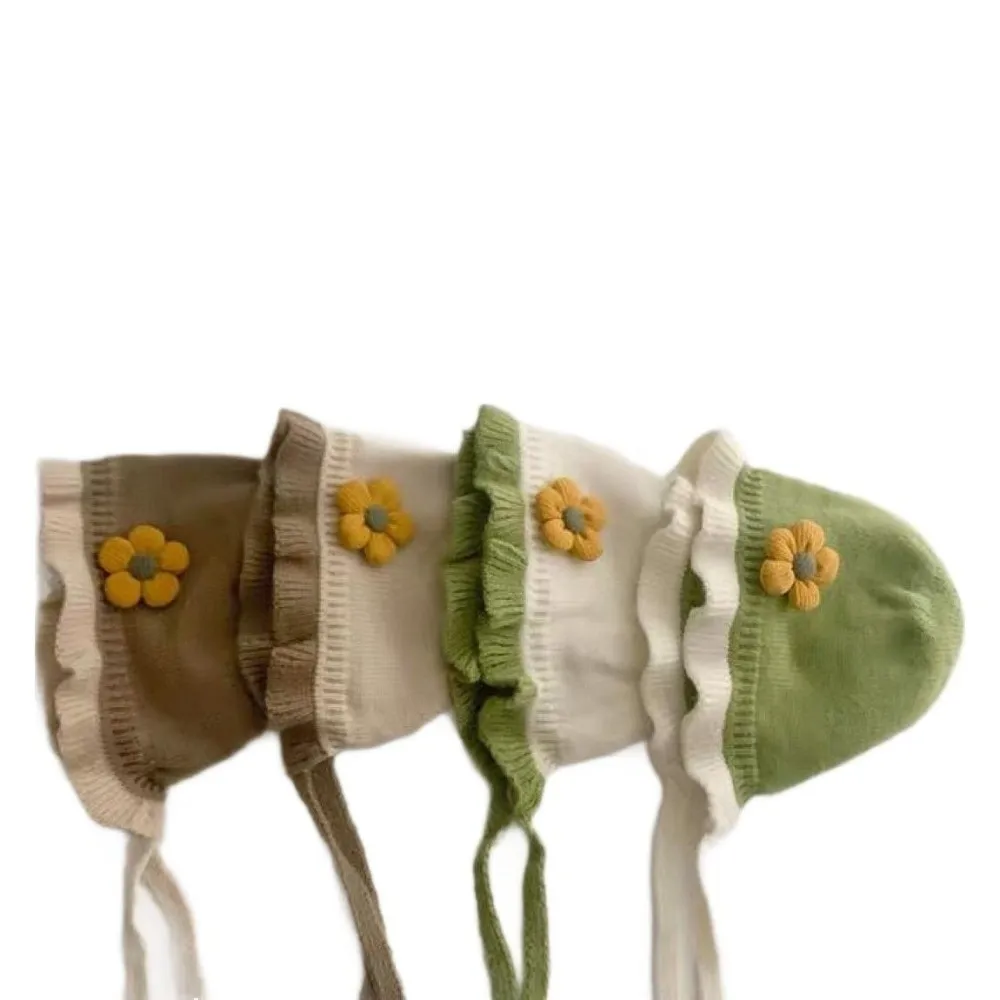 

Новая теплая кружевная шляпа принцессы, ветрозащитный холодостойкий пуловер, Балаклава, От 0 до 3 лет