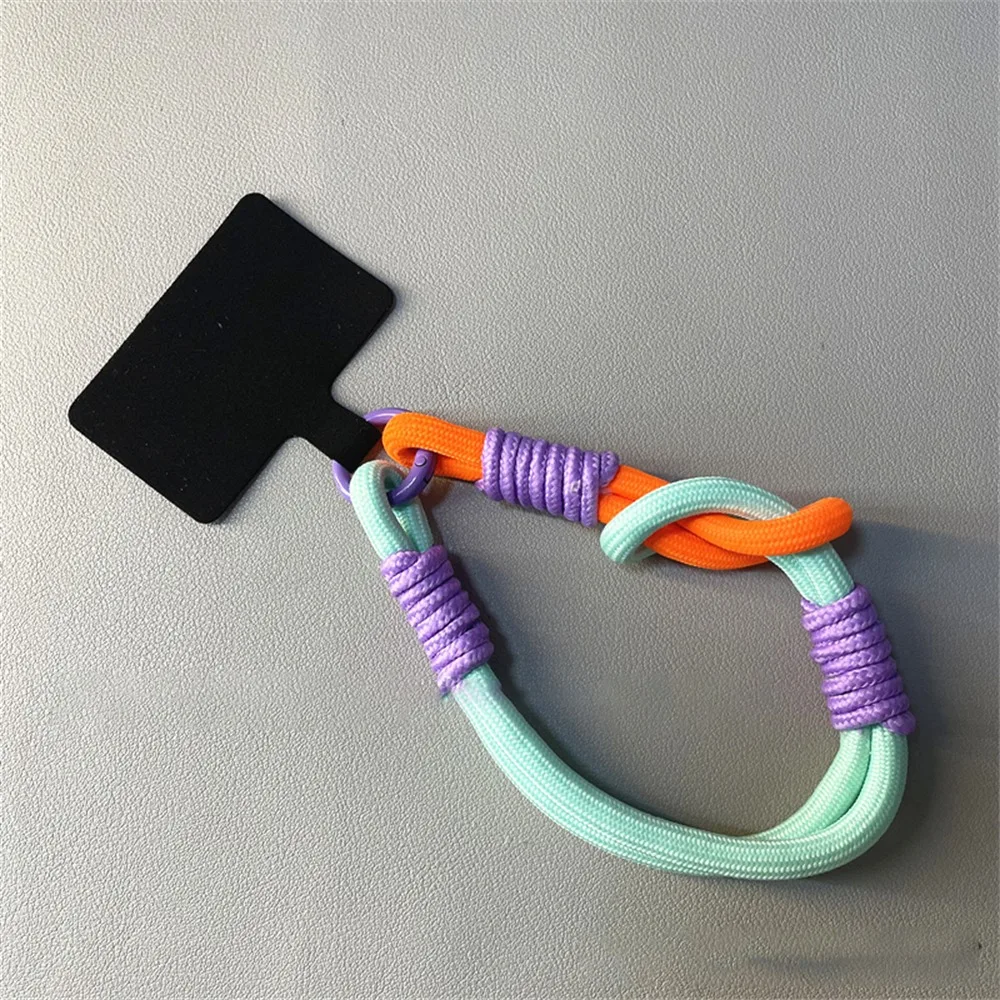 Pulsera de mano con nudo para teléfono móvil, cadena antipérdida portátil para iPhone 15, 14 Pro Max, Samsung Flip 4