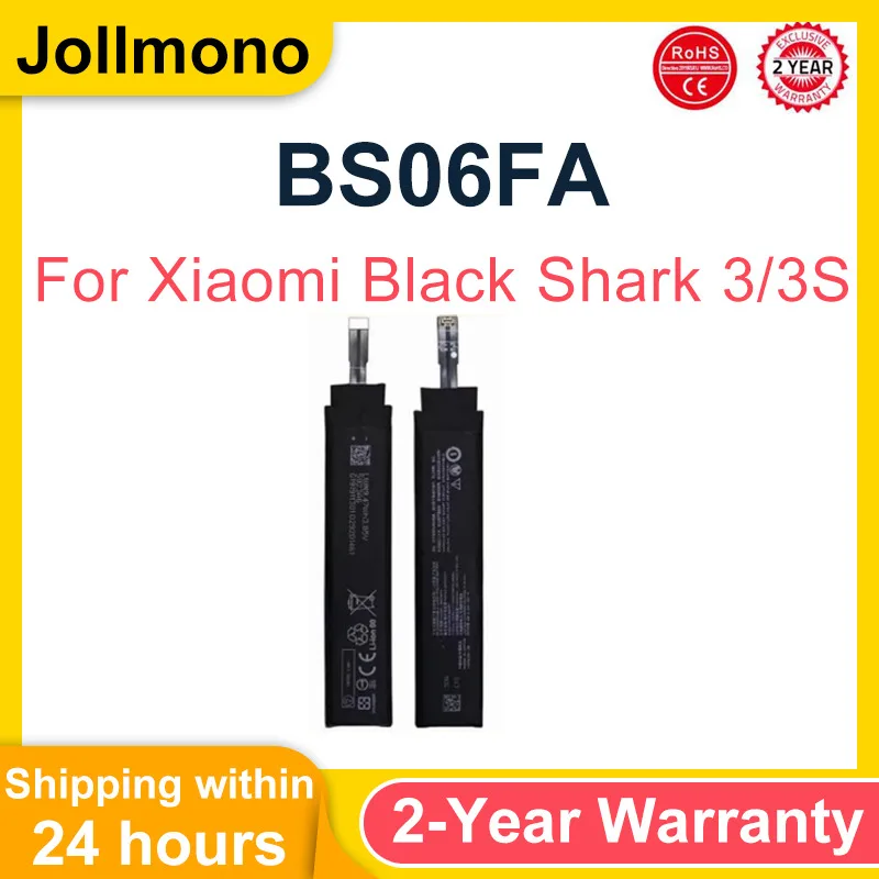 2025 лет новый оригинальный аккумулятор BS06FA для Xiaomi Black Shark 3 3S, аккумуляторы для телефонов 2360 мАч