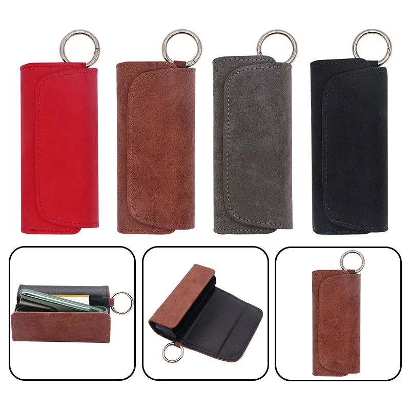 New Leather Holder Pouch For IQOS Illuma Cases Storage Bag Protective Cover for IQOS ILLUMA I Shell Protection Accessories